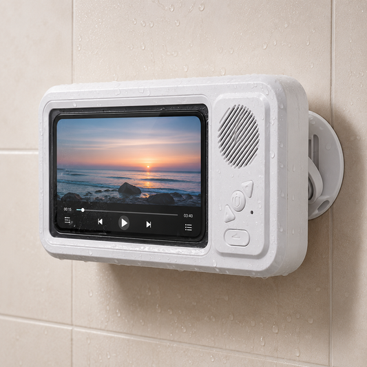 ShowerScreen: Vos vidéos. Vos musiques. Même sous la douche.